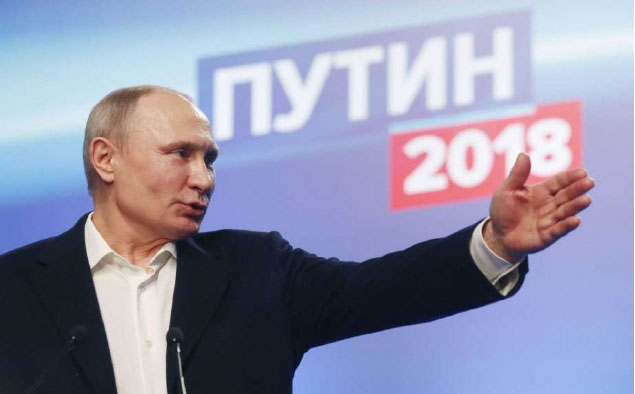 Putin Wins Russian  Presidential Election, Likely  to be Sworn in on May 7